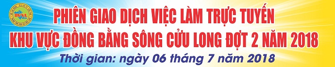 Phiên Giao dịch việc làm trực tuyến khu vực Đồng bằng Sông Cửu Long - đợt 2